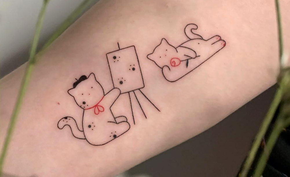 Хэндпоук (Handpoke): Аня Сацуро