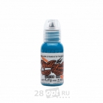Краска для художественной татуировки World Famous Tattoo Ink, Big Ben Blue, 30 мл