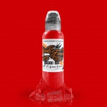 Краска для художественной татуировки World Famous Tattoo Ink, Red Hot, 15 мл