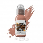 Краска для художественной татуировки World Famous Tattoo Ink, Pink Ribbon Tan Honey, 30 мл