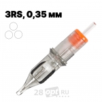 Картриджи для художественной татуировки EZ Revolution RC1203RS-1 Round Shader 3, 0,35 мм, коробка 20 шт.