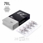 Картриджи для художественной татуировки EZ Revolution RC1207RL, Round Liner 7, 0,35 мм, коробка 20 шт.