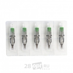 Картриджи для художественной татуировки EZ Revolution CT1205M1-1 Magnum 5, 0,35 мм, коробка 20 шт.
