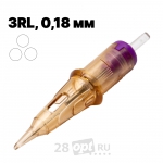 Картриджи для художественной татуировки EZ V-Select VC-P0603RL Round Liner 3, 0,18 мм, коробка 20 шт.