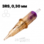 Картриджи для художественной татуировки EZ V-Select VC-P1003RS Round Shader 3, 0,30 мм, коробка 20 шт.